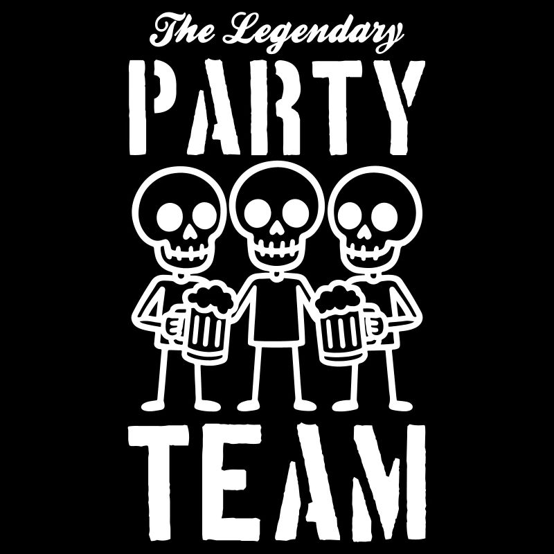 Skeleton Beer Party Team