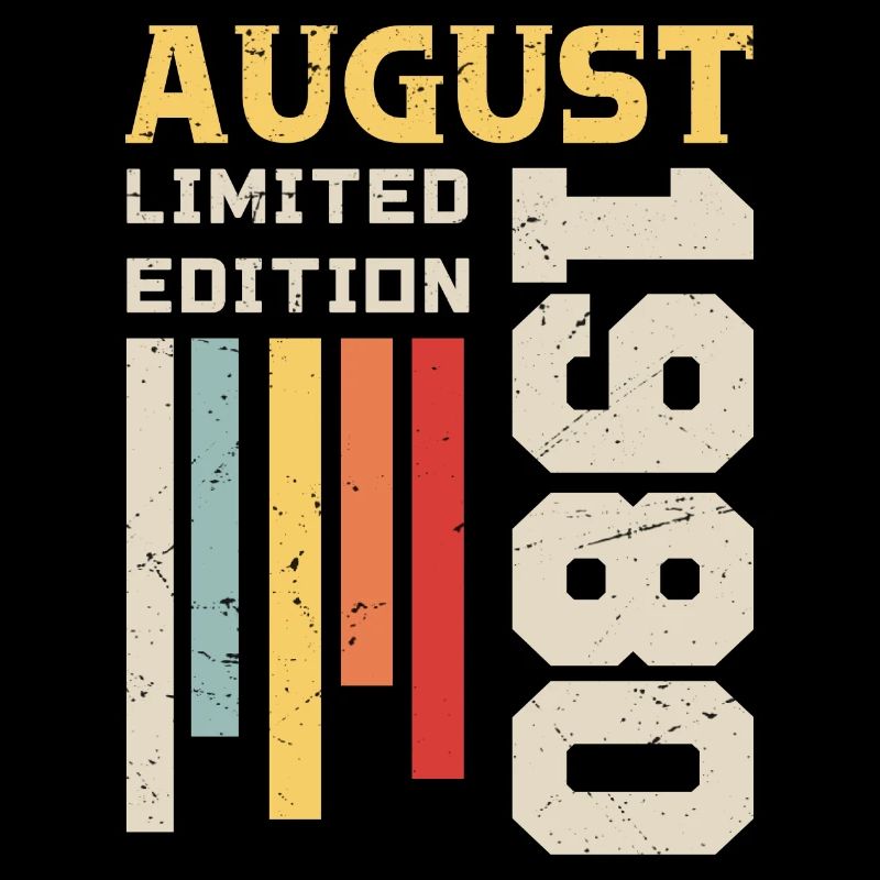 August 1980 - Birthday Gift August 1980 August
