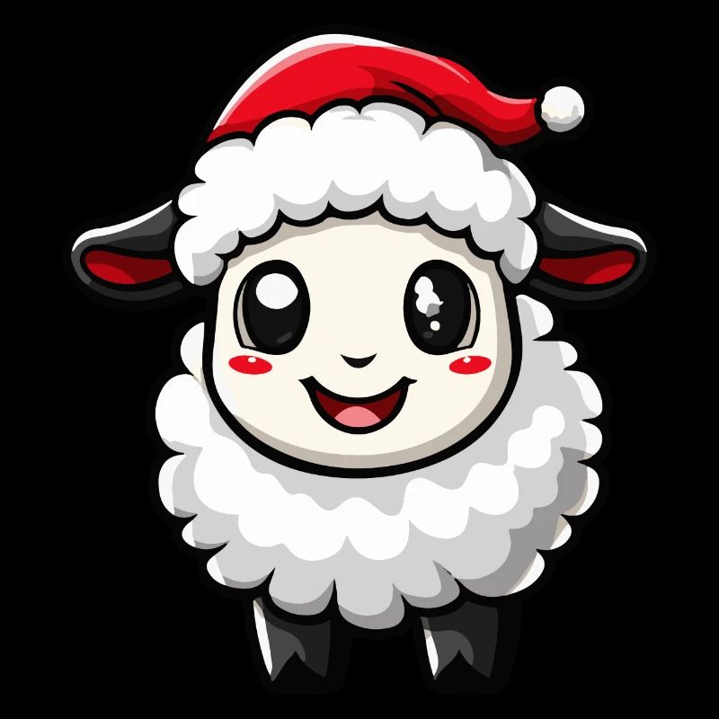 Sheep Christmas Cute