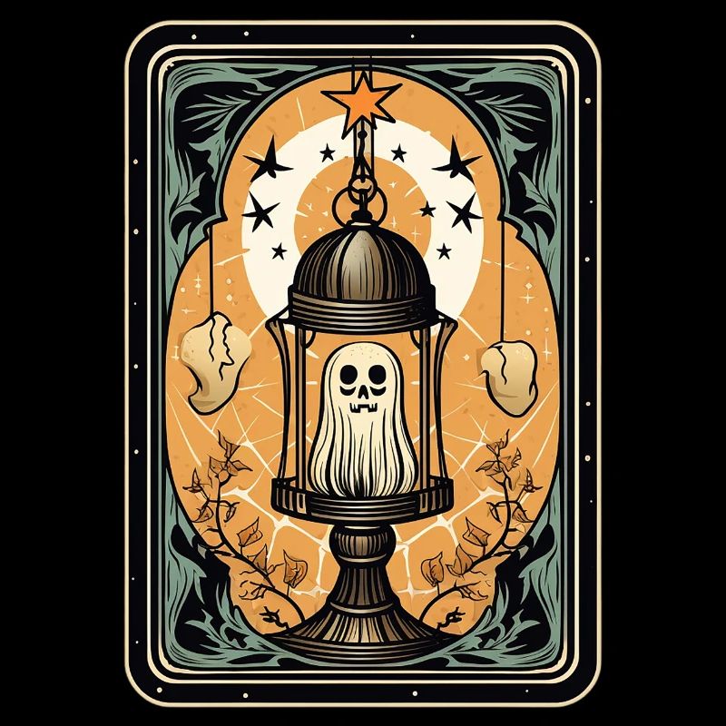 Ghost in a cage Tarot cage