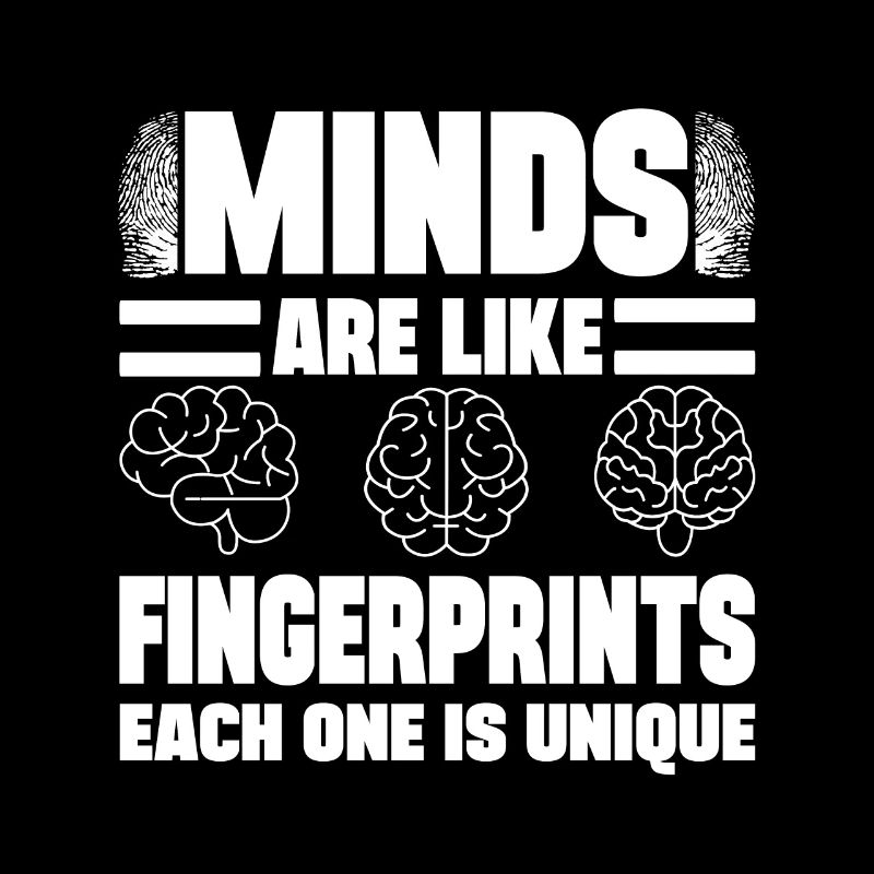 Minds Like Fingerprints Professional Forensic Gift