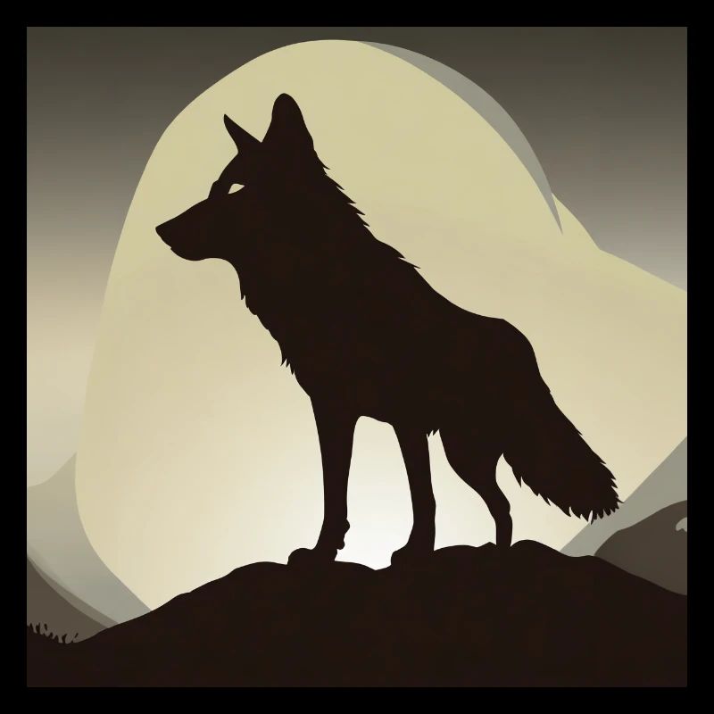 Wolf Silhouette