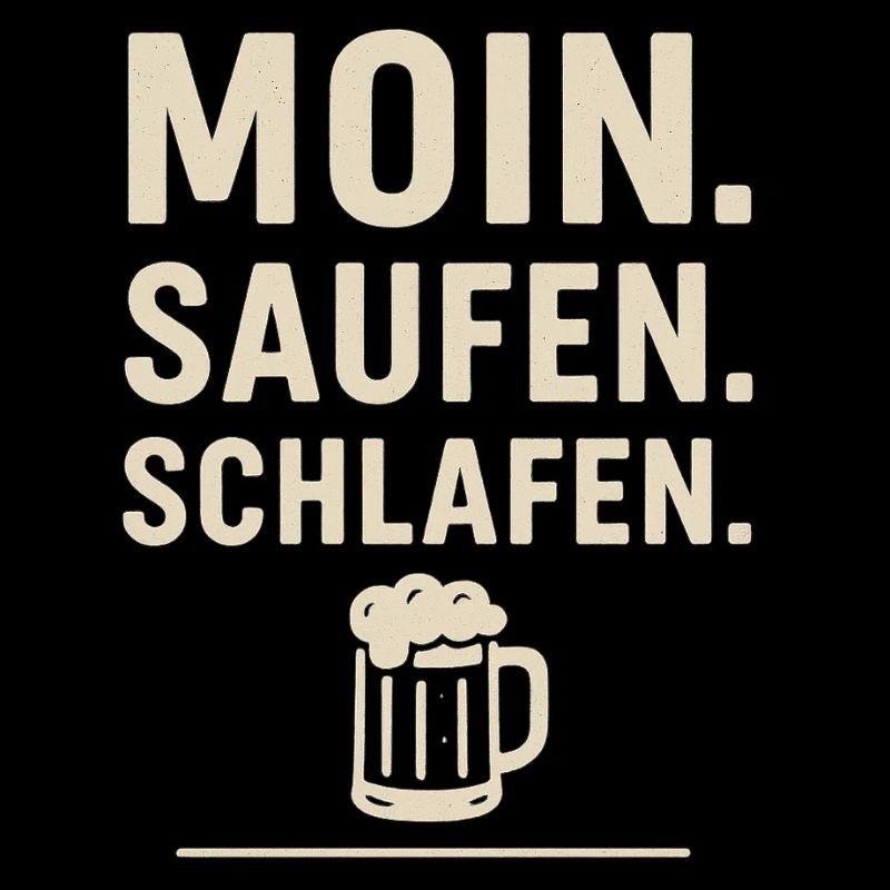 Moin, Drinking, Sleeping, Beer, Humor