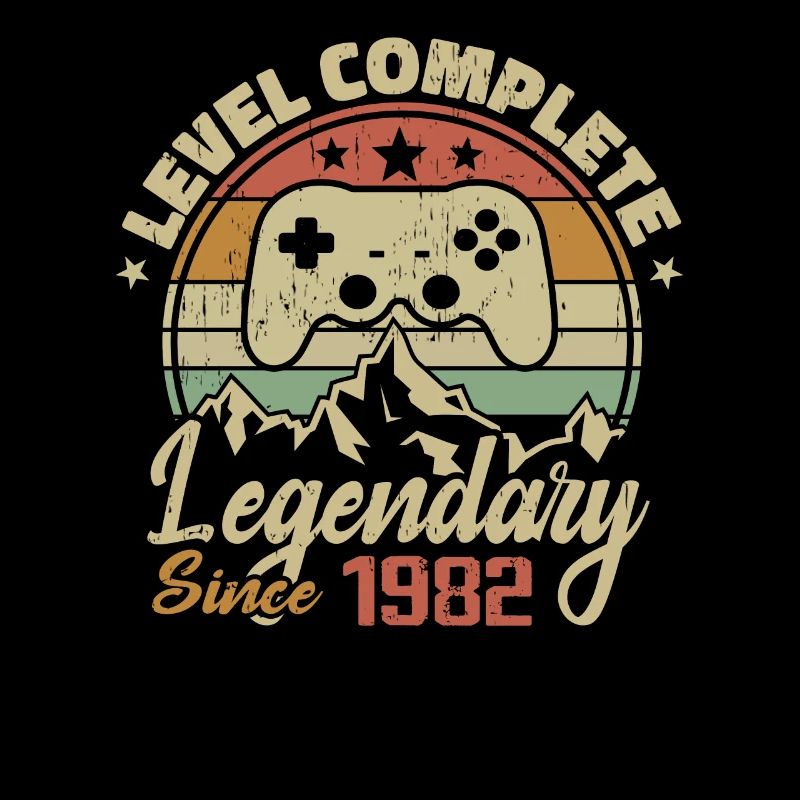 1982 Geburtstagsgeschenk Komplettes Level - 1982