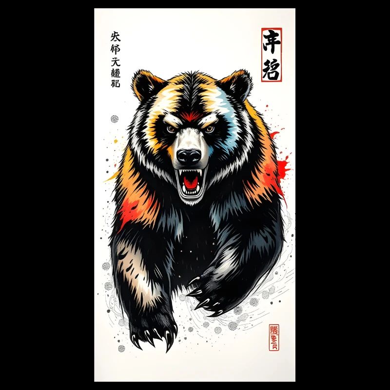 Colorfull Bear