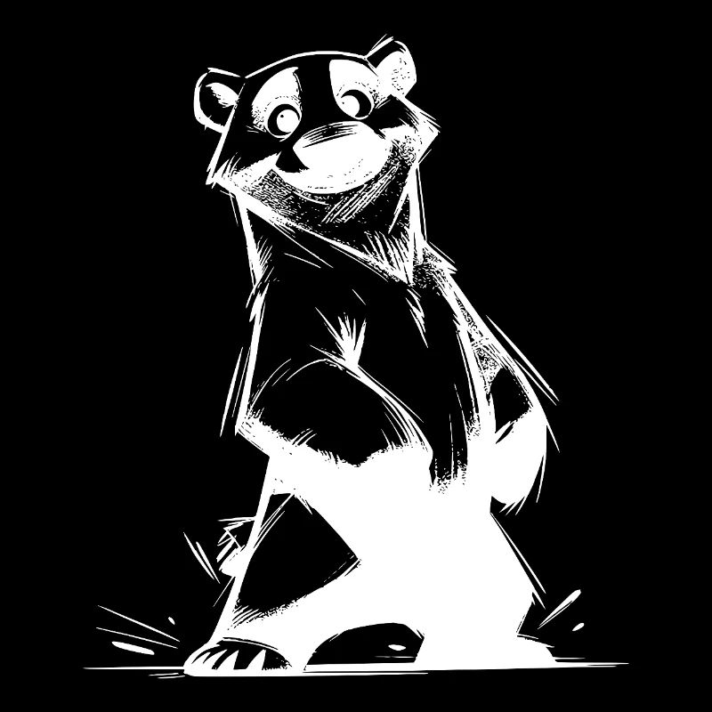 Cute bear comic darling with cuddle factor