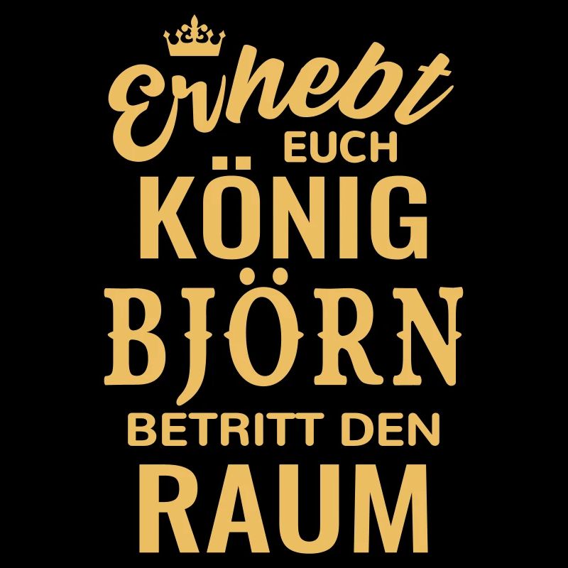 Björn Gift Idea Birthday Funny King