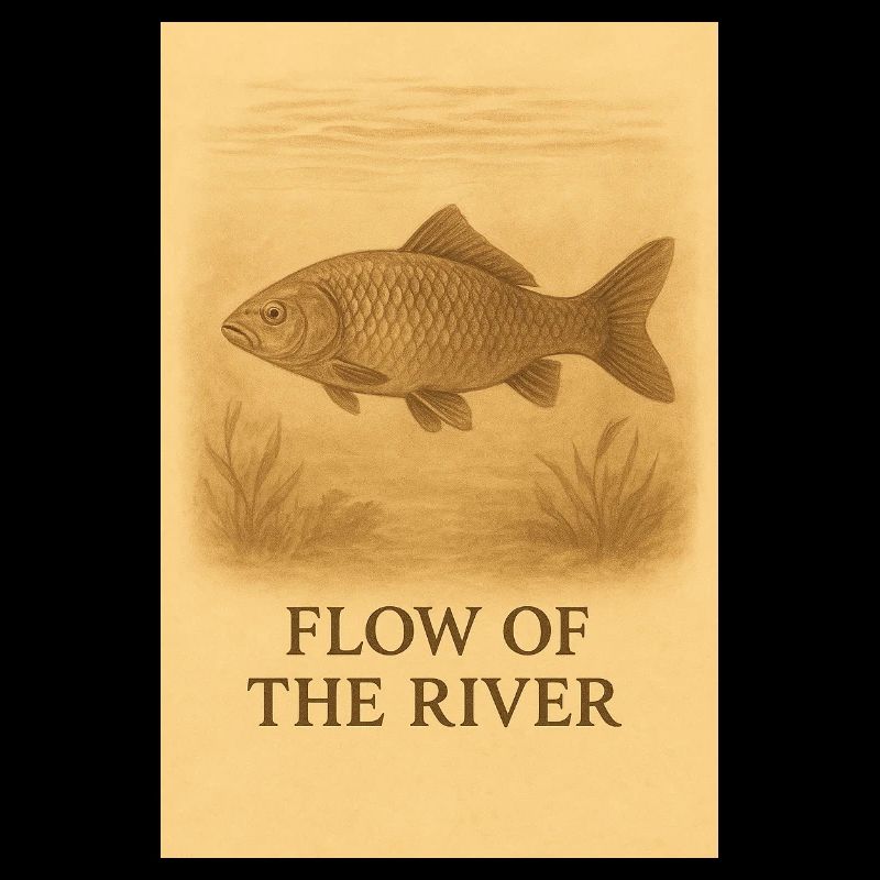 Bach des Flusses Vis