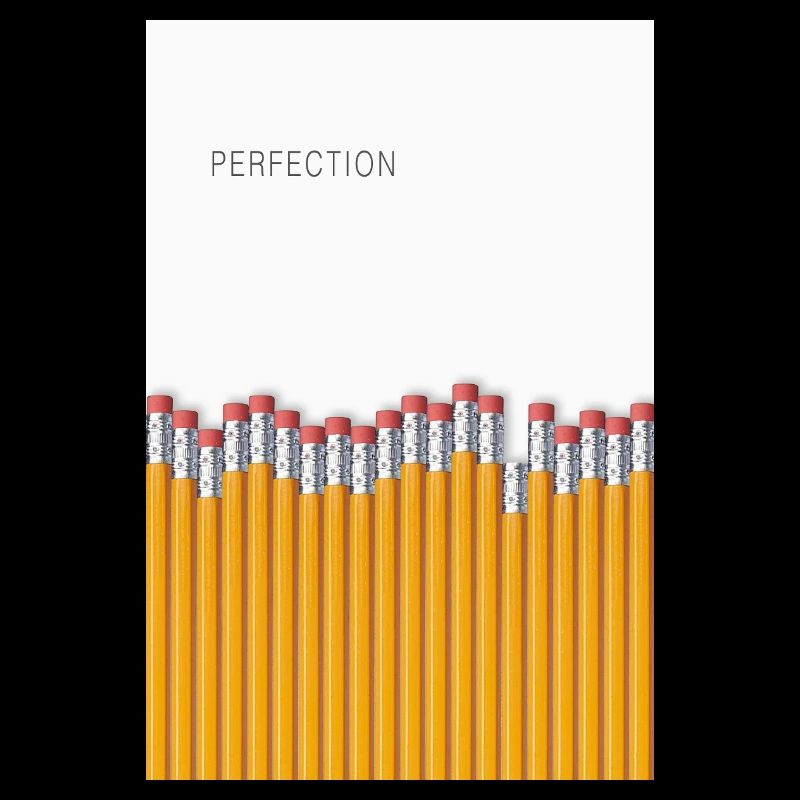 Perfection Minimalist Irony Design