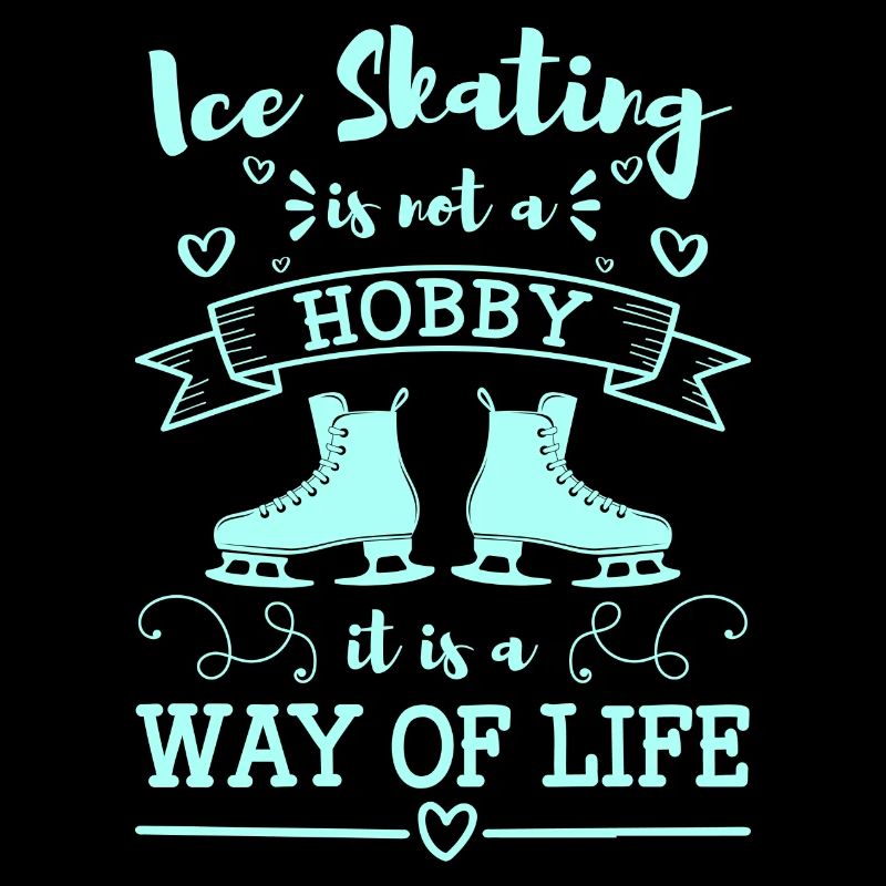 Eisläufer Eis Winter