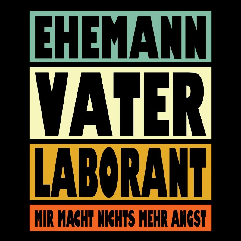 Laborant Vater Ehemann Held