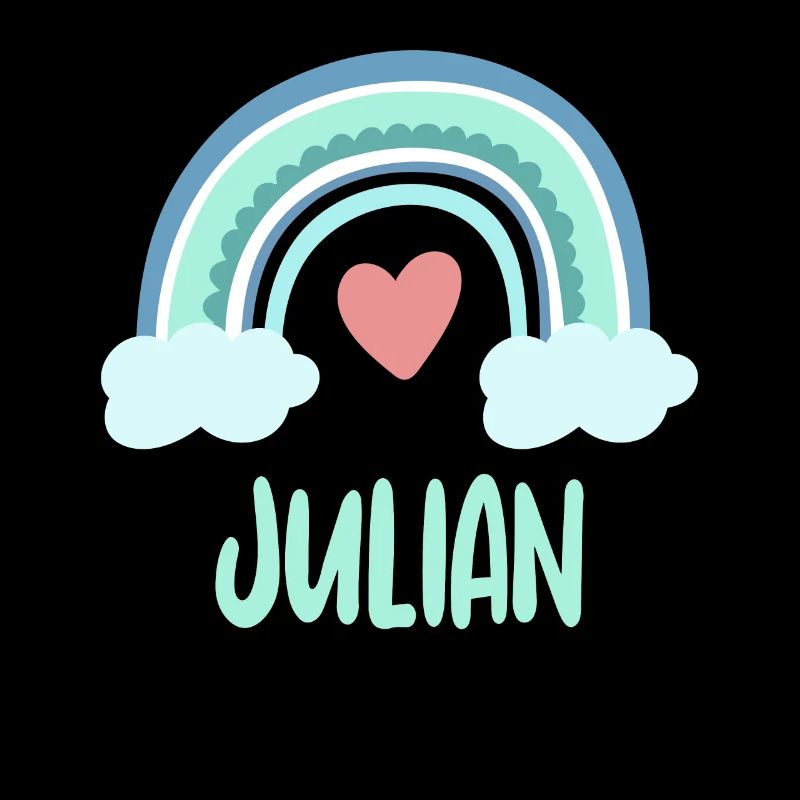 Julian Name Regenbogen Baby