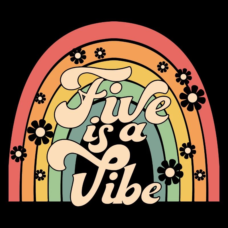 Five Is A Vibe, 5 ans, enfants de 5e anniversaire