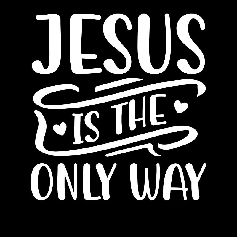 Jesus Ist Der Einzige Weg Bibelvers Christlich