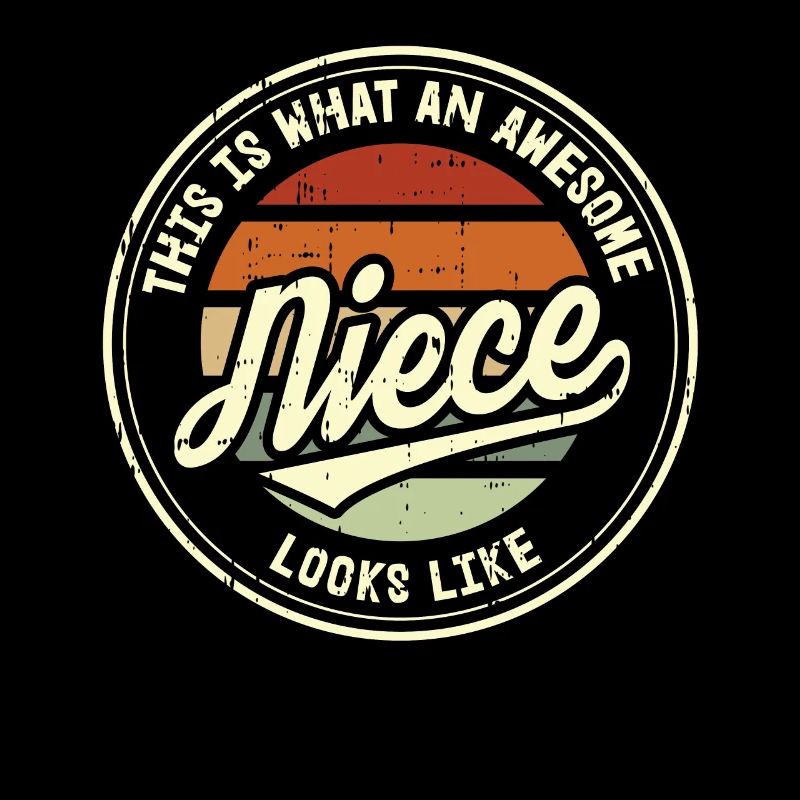 Best Niece in the World Retro Gift