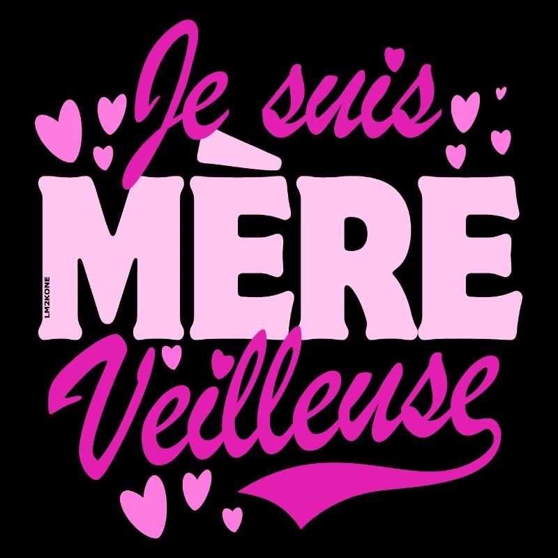 Fête des mères - Je suis Mère veilleuse - rose