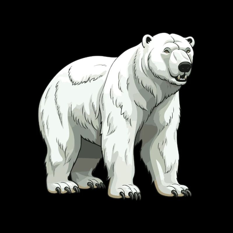 Eisbär Tier Polar bär