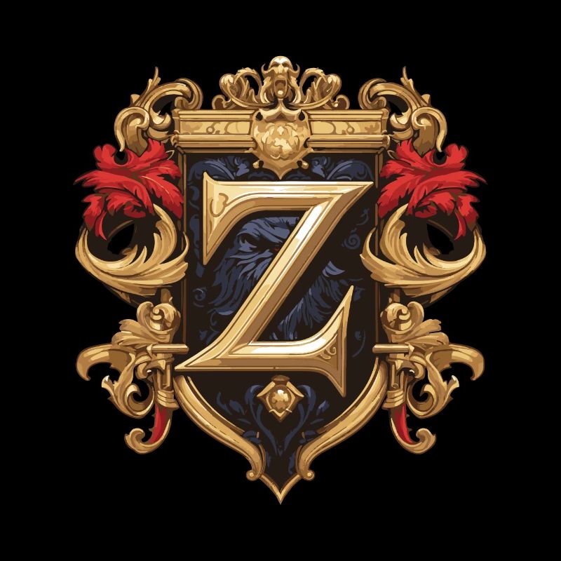 Z Letter Logo Crown