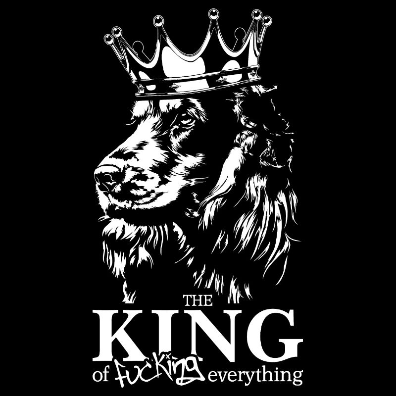 COCKER SPANIEL King Hundespruch Hunde Wilsigns