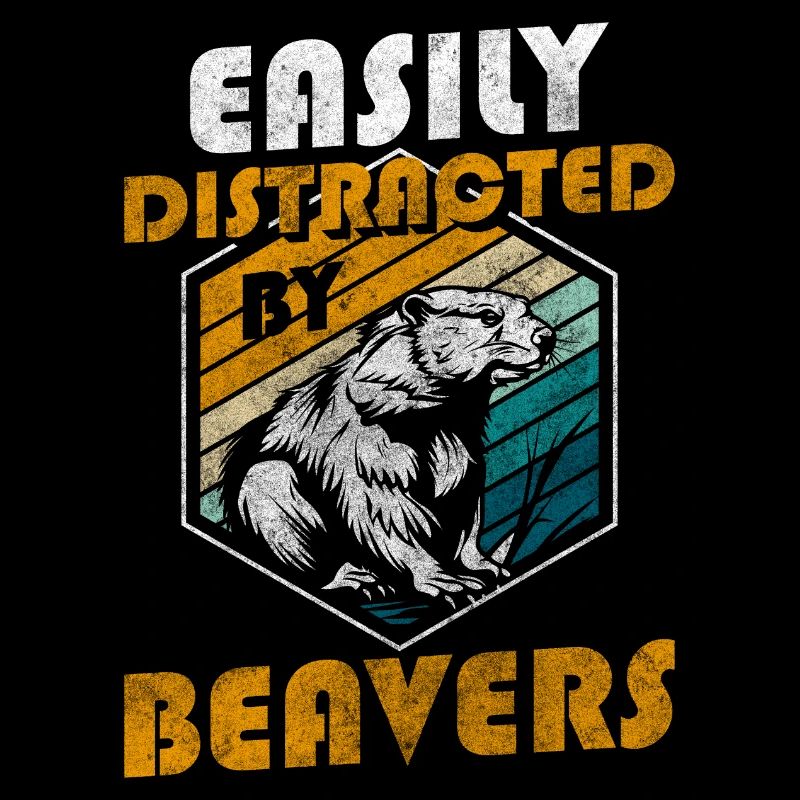 Statue de rongeur Queue de castor