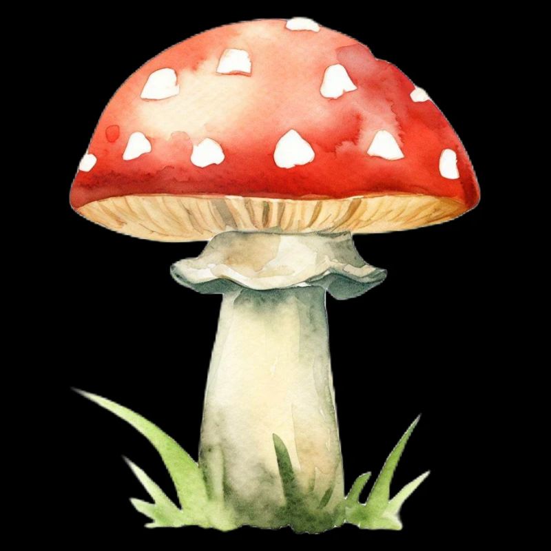 Red mushroom toadstool