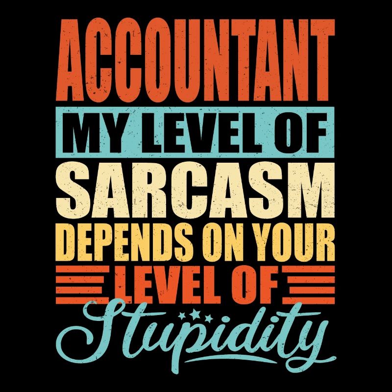 Accountant sarcasm Funny accountant