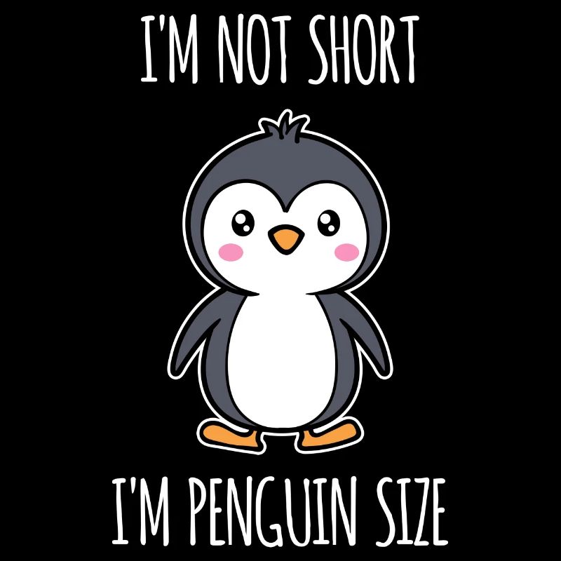 Süß Pinguin Seevogel Statement Tier Antarktis