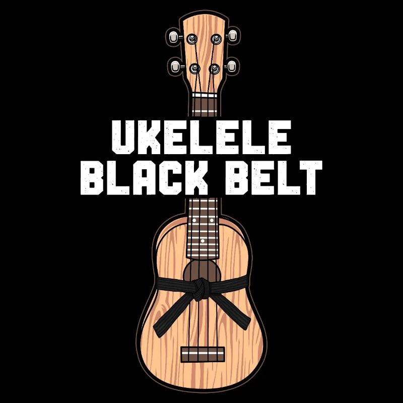 Ukulélé hawaïen Ukulélé Ukulélé Noir