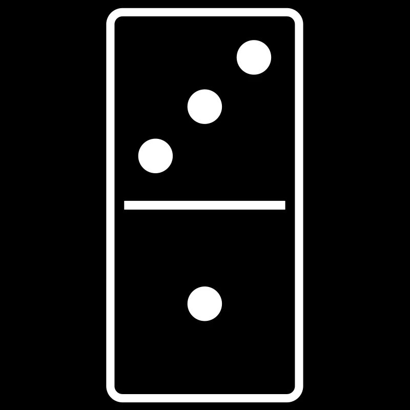 DOMINO STONE 3:1 - VARIABLE COLOR - VECTOR DESIGN!