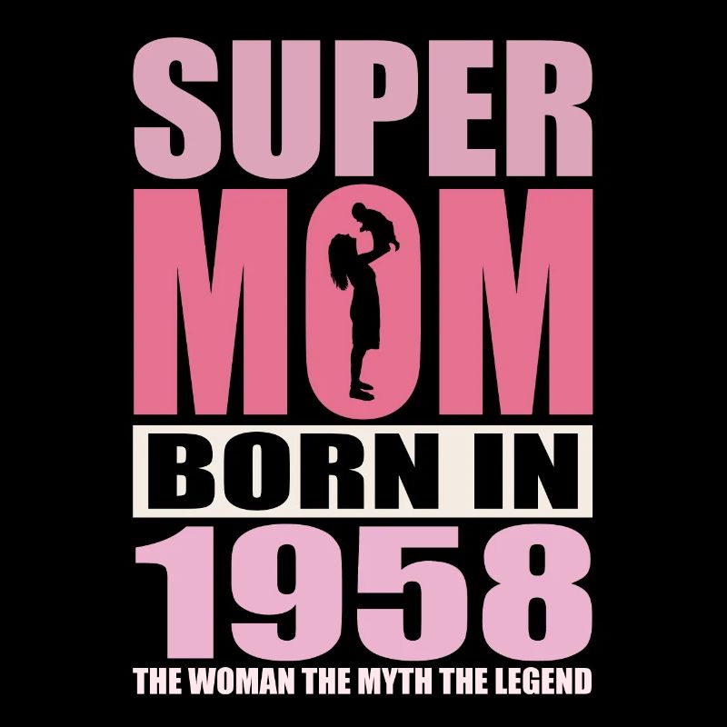 Mama Geburtstag 1958 | Super Mom