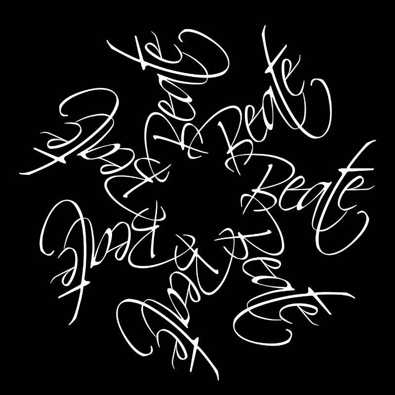 Beate Name Name Mandala