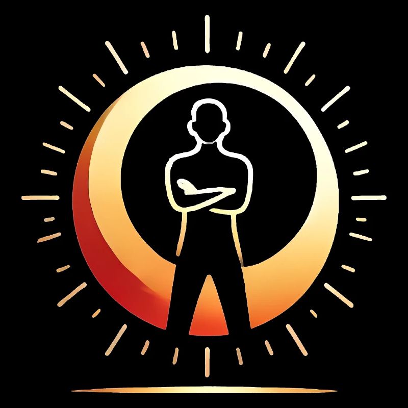 Bold Lunar Silhouette Design