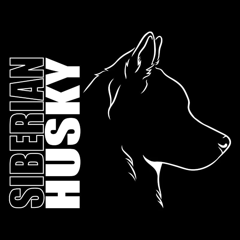 Siberian Husky Profil Hunde Hund Wilsigns