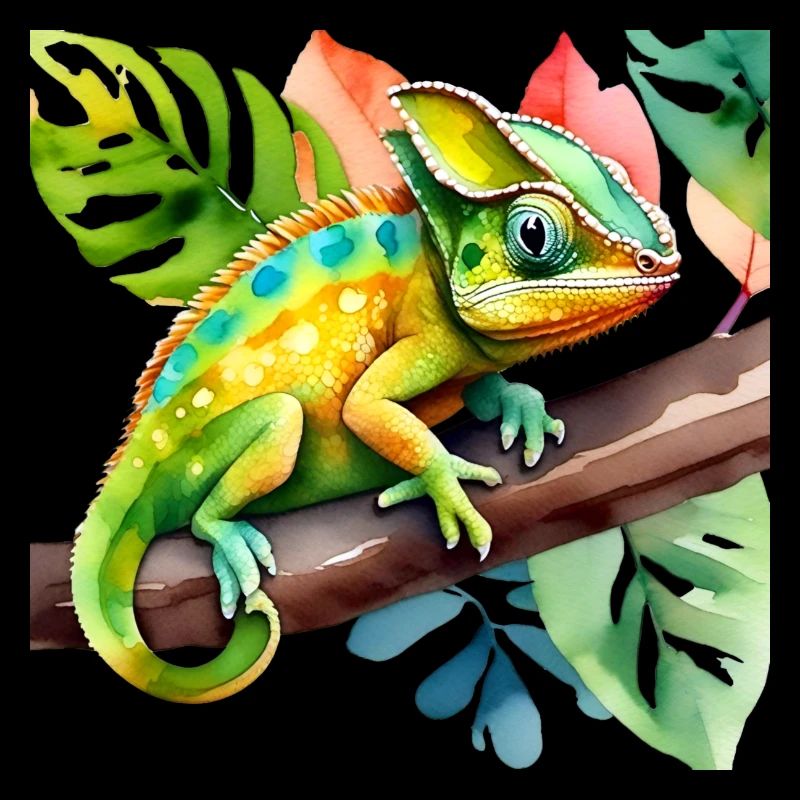 Mignon petit caméléon