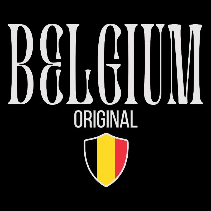 Belgian flag, proud Belgian