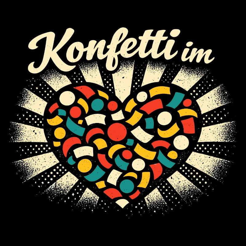 Konfetti Im Herzen - Süße Geschenkidee