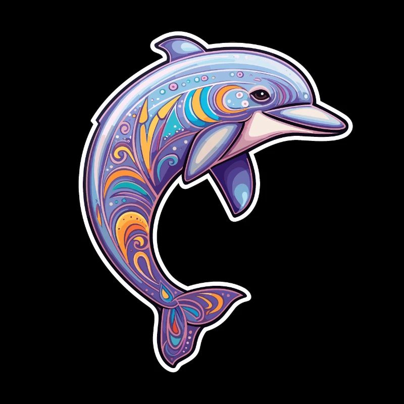 Kawaii Dolphin - Farbenfrohe Unterwasserreise