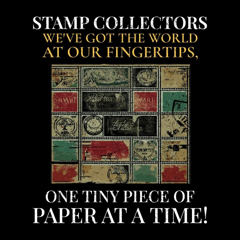 Philately's Delight: Stamp Collectors Unite
