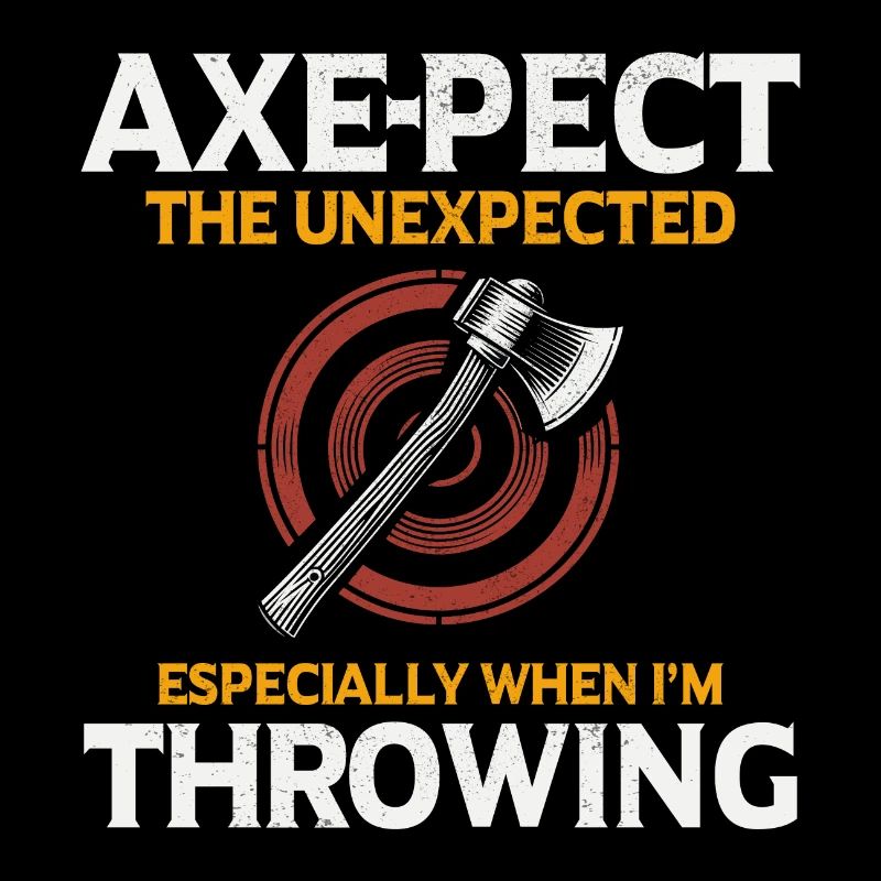 Axe-pect the Unexpected Axe Throwing Lumberjack