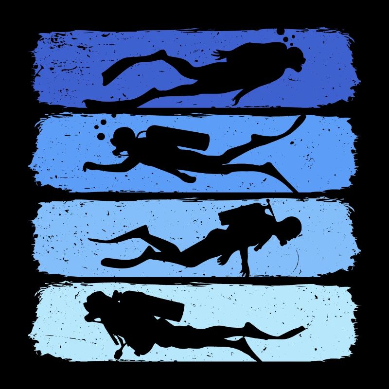 diving t-shirt plongeur plongée sous-marine