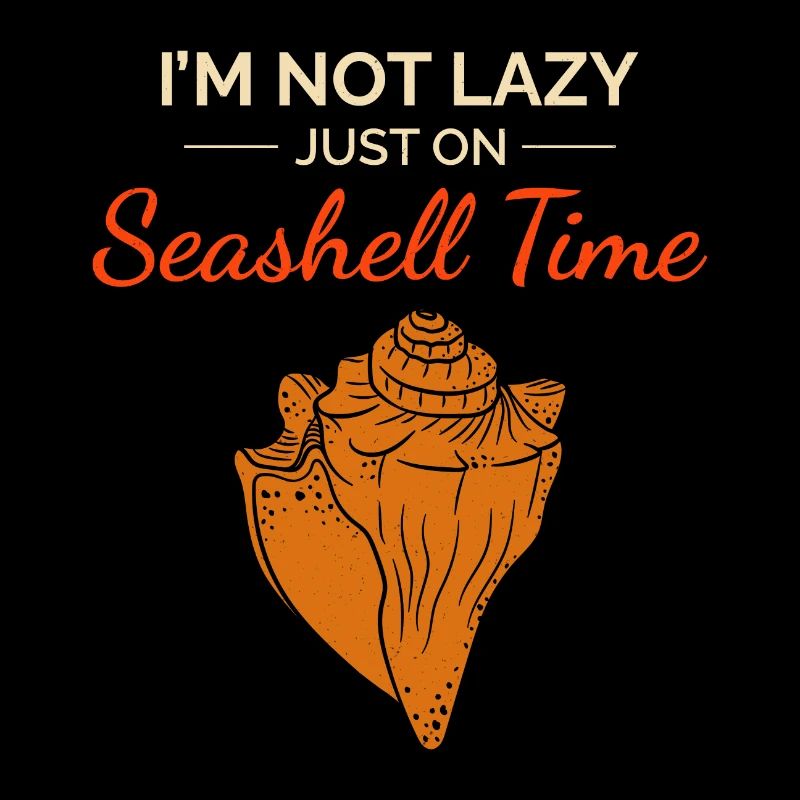 Conch Seashells Collector Beachcomber Sea Shell