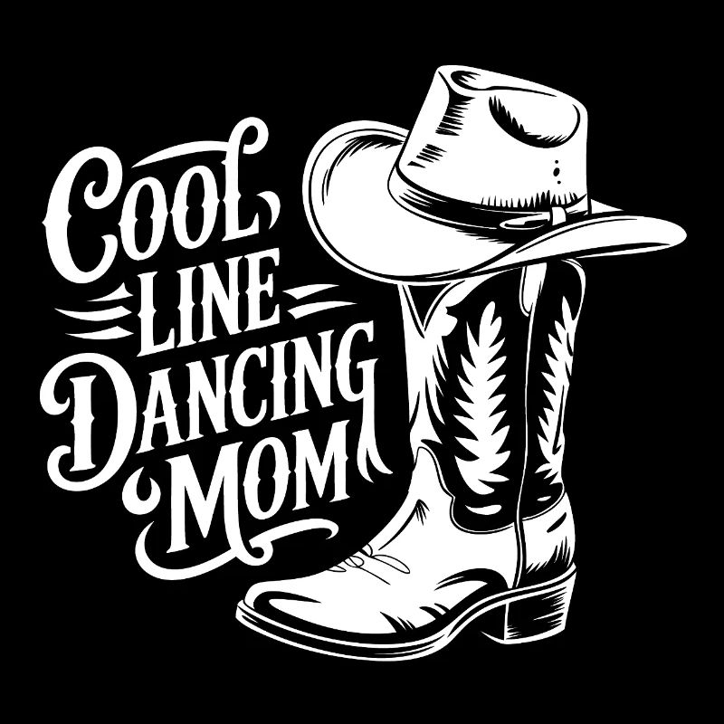 Line Dance Mom Linedance Mama Geschenk