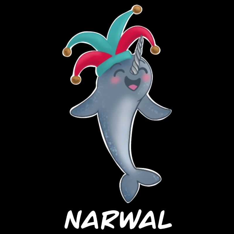 Wal, Narwal, Karneval, Geschenk