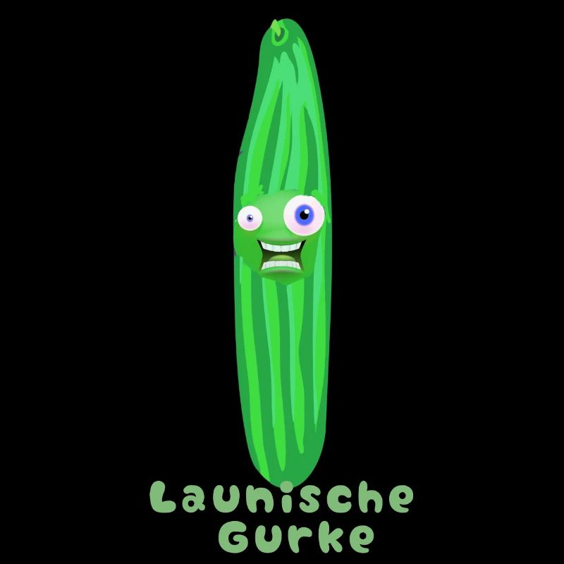 Launische Gurke, Gurken, Comic, Gurke,Comic