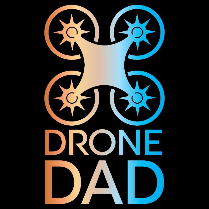 drone dad Farben Dronen Pilot Symbol icon Logo