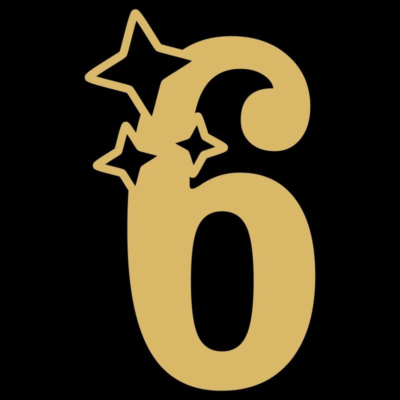 6 Jahre Jubiläum 6. Geburtstag Sternchen