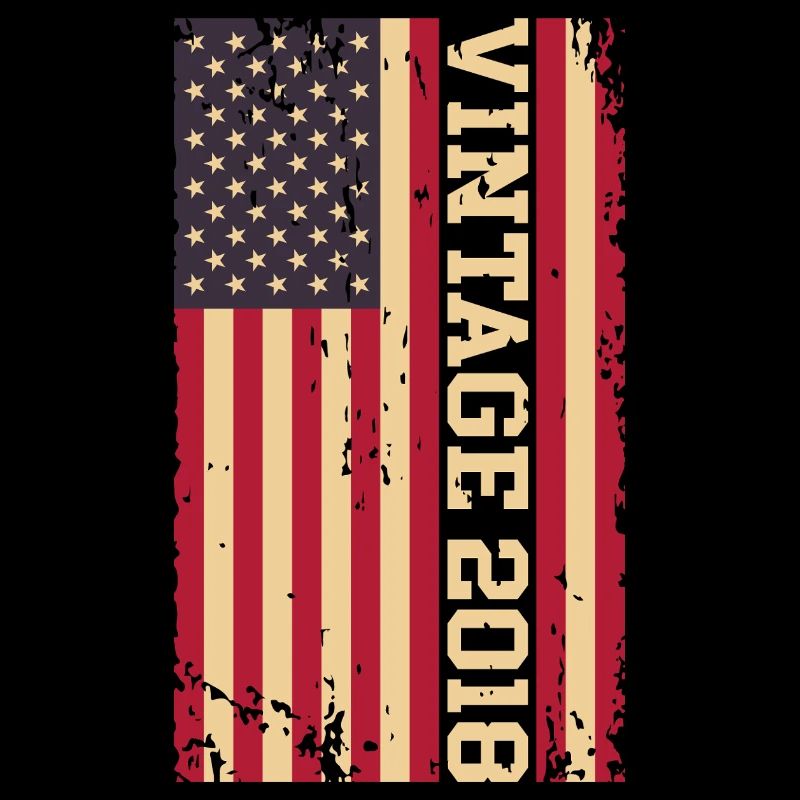 Millésime 2018 Drapeau US