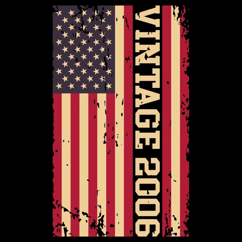 Millésime 2006 Drapeau des États-Unis
