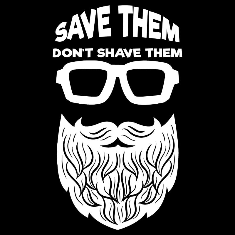 Coiffure de barbe Barbe Rasage de barbe Déclaration de croissance de la barbe