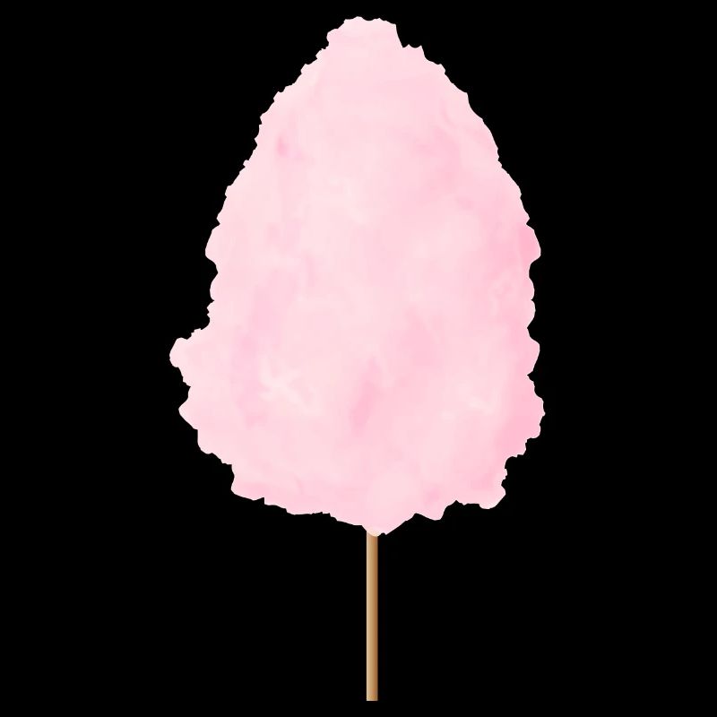 fluffy pink cotton candy